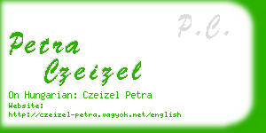 petra czeizel business card